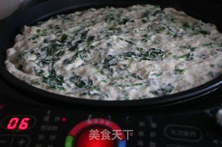 鸡蛋菠菜饼的做法步骤：11