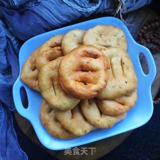 炸油饼的做法步骤：14