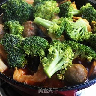 牛肉丸腐竹麻辣锅的做法步骤：10