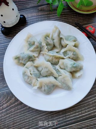 蘑菇韭菜猪肉水饺的做法步骤:13