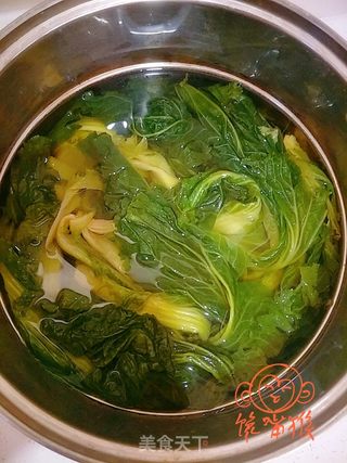 干白菜炖粉条的做法步骤:3