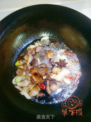 干白菜炖粉条的做法步骤:11