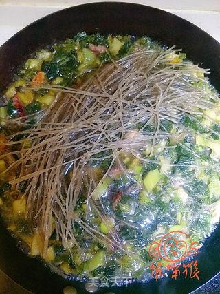 干白菜炖粉条的做法步骤:13