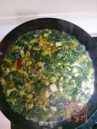 干白菜炖粉条的做法步骤:14
