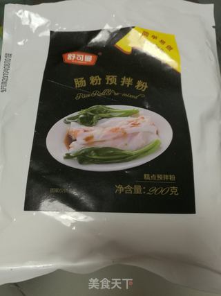 快手肠粉的做法步骤：1