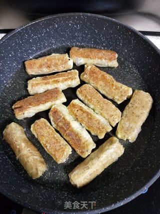 家常烧腐卷的做法步骤:8