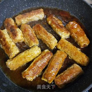 家常烧腐卷的做法步骤：12