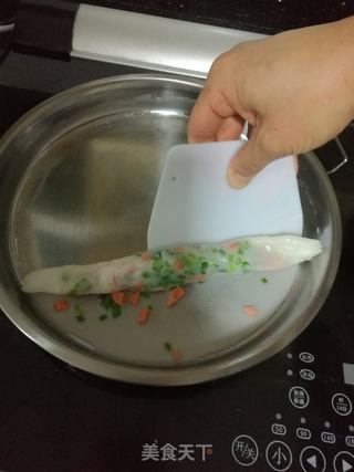 快手肠粉的做法步骤:8