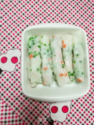 快手肠粉的做法步骤:9