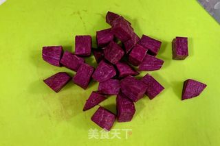 紫薯银耳汤的做法步骤：3