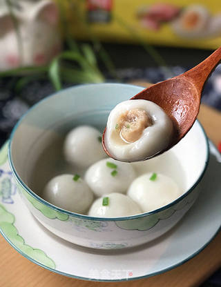 鲜肉汤圆的做法步骤:10
