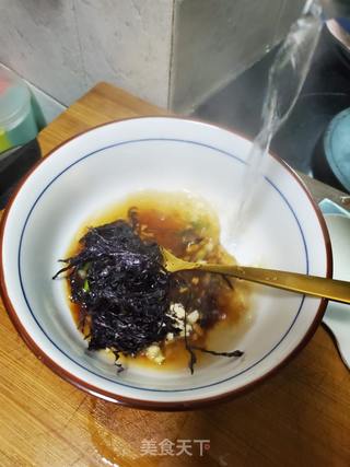 酸汤紫菜云吞的做法步骤:10