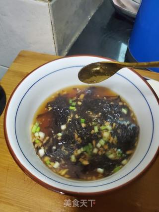 酸汤紫菜云吞的做法步骤:11