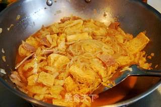 酸菜猪肉炖粉条冻豆腐的做法步骤:6