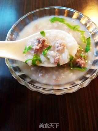 牛肉粥的做法步骤:8