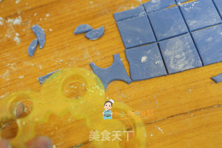 小黄人南瓜馒头的做法步骤:11