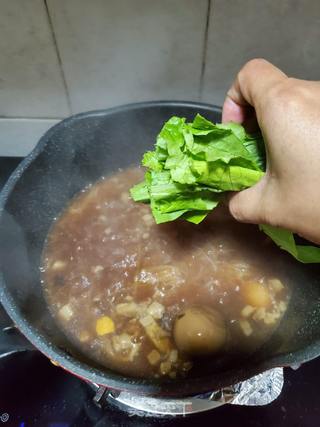 卤肉汤米粉的做法步骤:6