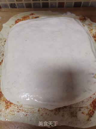 香辣千层饼的做法步骤：8