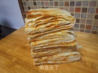 香辣千层饼的做法步骤：11