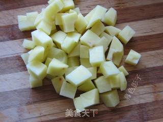 土豆番茄焖米饭的做法步骤:4