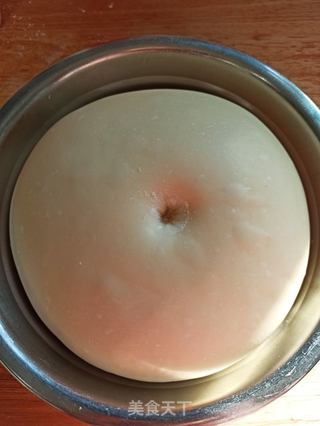 香葱肉松面包卷(汤种)的做法步骤:5
