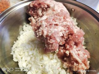 白菜肉末小馄饨的做法步骤:2