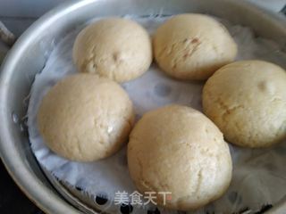 玉米面白面糖馒头的做法步骤:11