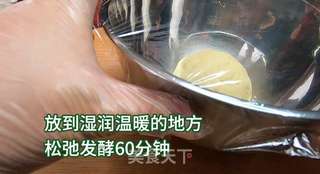 平底锅奶香小面包的做法步骤:6