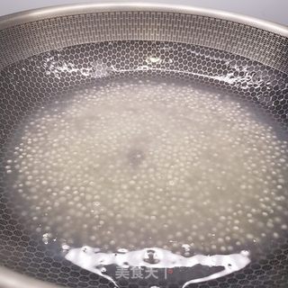 西米奶茶的做法步骤：3