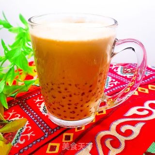 西米奶茶的做法步骤：14