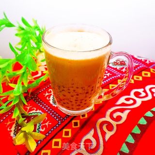 西米奶茶的做法步骤：15
