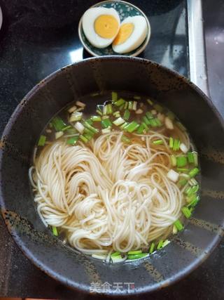 香葱鸡蛋面的做法步骤:7