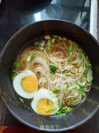 香葱鸡蛋面的做法步骤:8