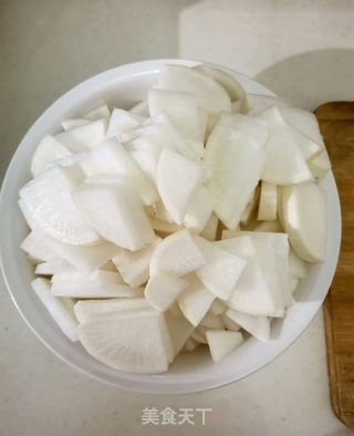 酸辣萝卜的做法步骤:2