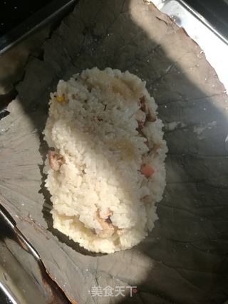荷香糯米鸡的做法步骤:17