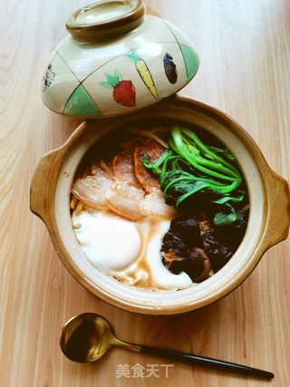 腊味煲仔饭的做法步骤:12