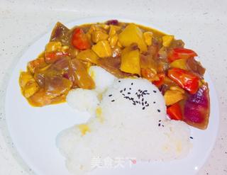 咖喱饭的做法步骤：16