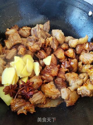 西红柿土豆炖牛肉的做法步骤:9