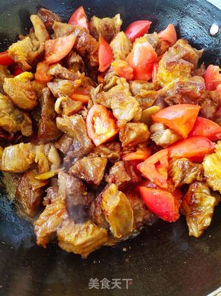 西红柿土豆炖牛肉的做法步骤:10