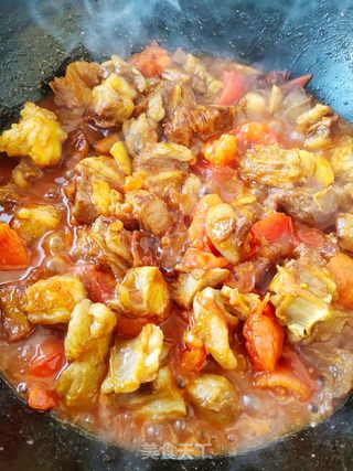 西红柿土豆炖牛肉的做法步骤:11