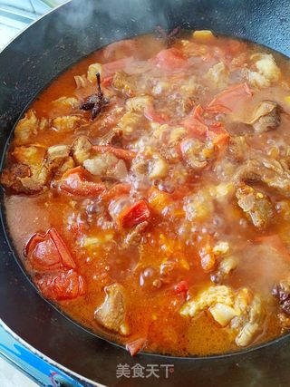 西红柿土豆炖牛肉的做法步骤:12