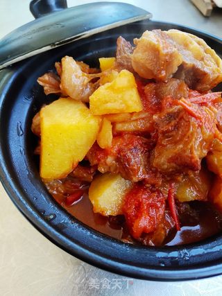 西红柿土豆炖牛肉的做法步骤:14