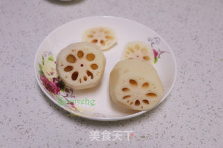 小米酿莲藕的做法步骤:3