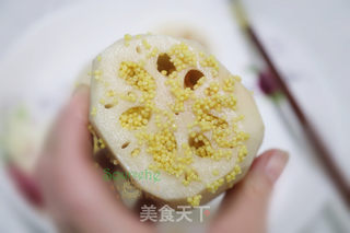 小米酿莲藕的做法步骤:4