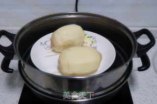 小米酿莲藕的做法步骤:6