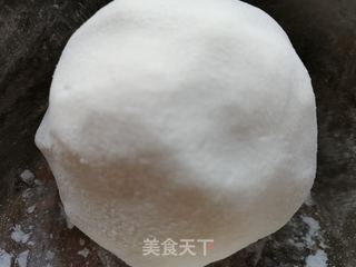飞饼版肉松蛋黄酥的做法步骤:2