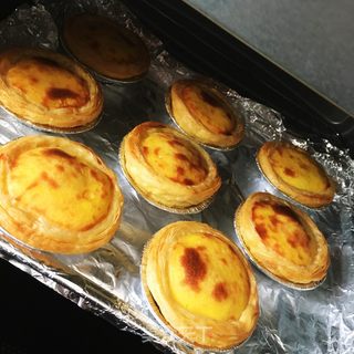 葡萄干烤蛋挞的做法步骤：10