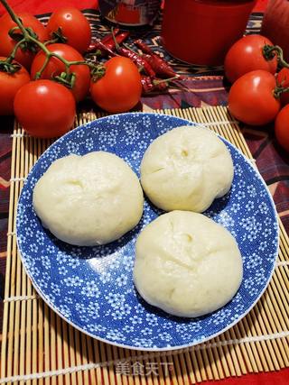 梅菜干卤肉包子的做法步骤:9