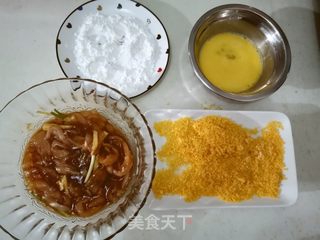 黄金烤鸡柳的做法步骤:4