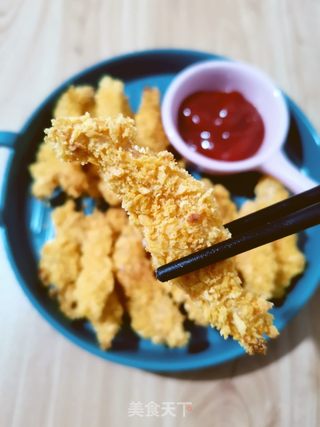 黄金烤鸡柳的做法步骤:8